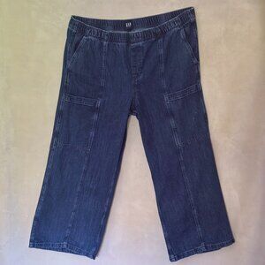 Gap Dark Blue Pull on Jeans Pants | Womens XXL